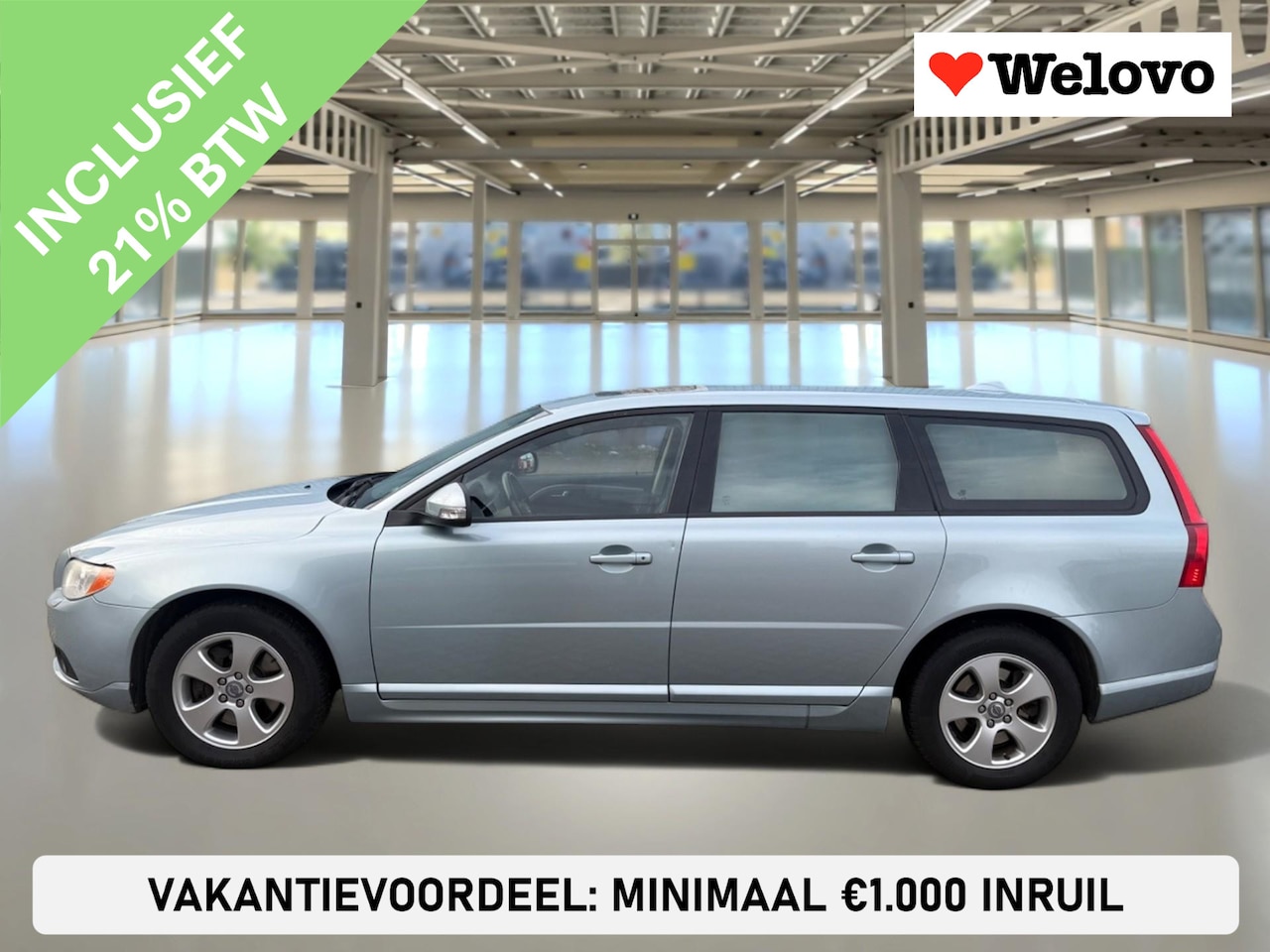 Volvo V70 - 3.0 T6 AWD Momentum Dealer onderhouden/schuifdak/geventileerde stoelen/garantie - AutoWereld.nl