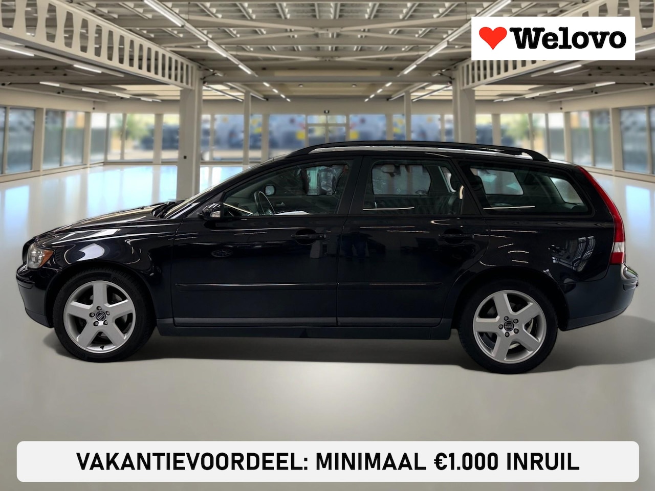 Volvo V50 - 2.4 Leder, verwarmde stoelen, automaat, garantie... - AutoWereld.nl
