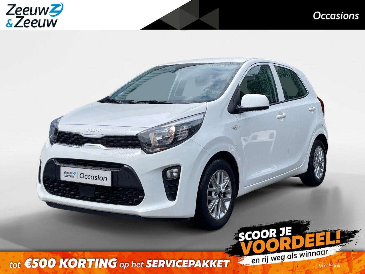 Kia Picanto - 1.0 DPi DynamicLine 5p | Parkeercamera | LM-velgen | Apple carplay / Android auto - AutoWereld.nl