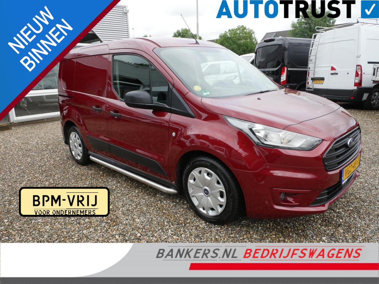 Ford Transit Connect - 1.5 EcoBlue 100PK, L1, Automaat, Airco - AutoWereld.nl