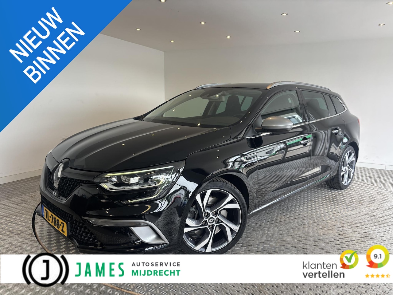Renault Mégane Estate - 1.6 TCe GT 205 pk / BOSE / 18 inch - AutoWereld.nl