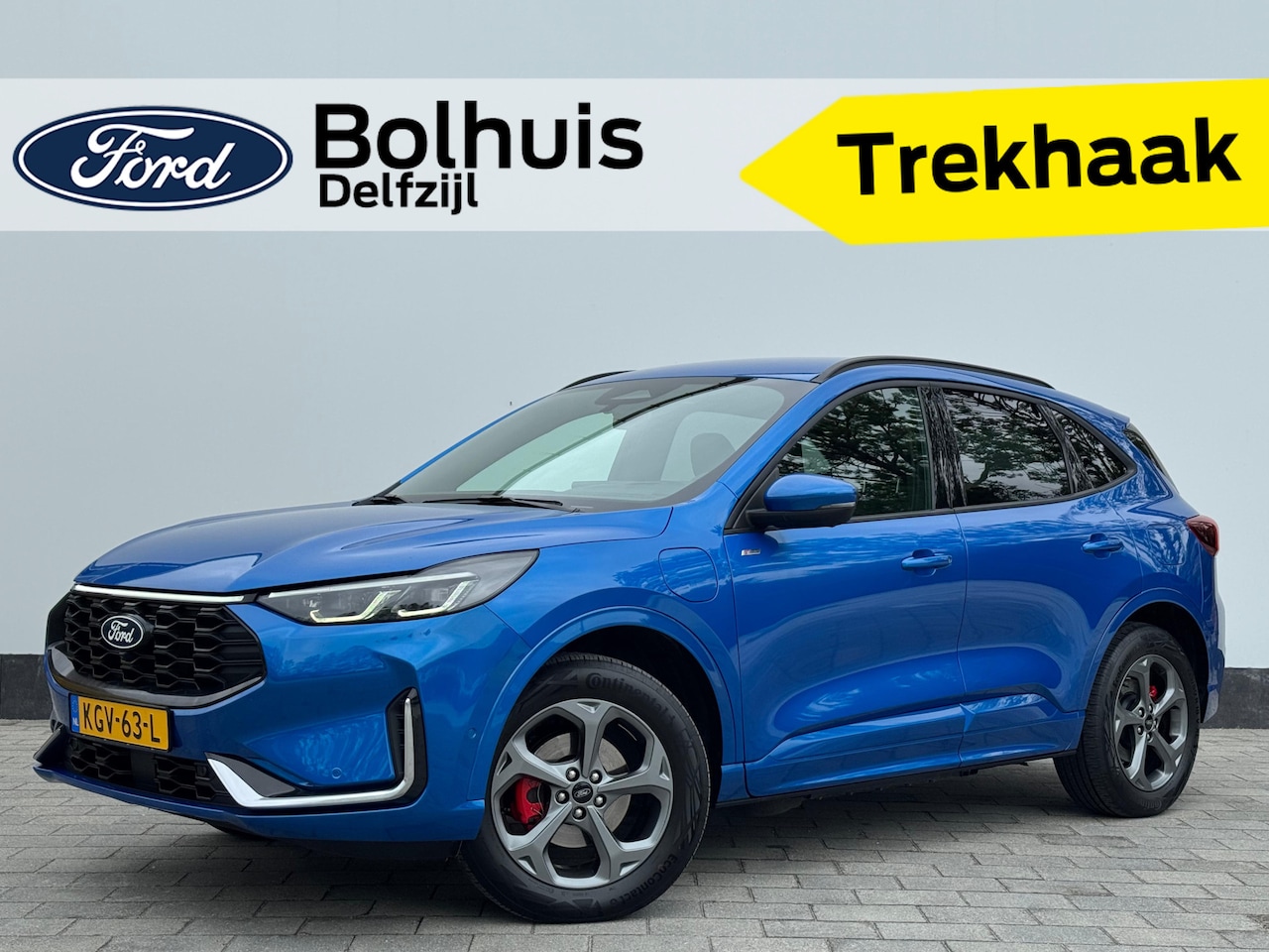 Ford Kuga - 2.5 PHEV 243 pk ST-Line X Trekhaak I AGR stoelen | Matrix LED I Adapt Cruise I Winter Pack - AutoWereld.nl