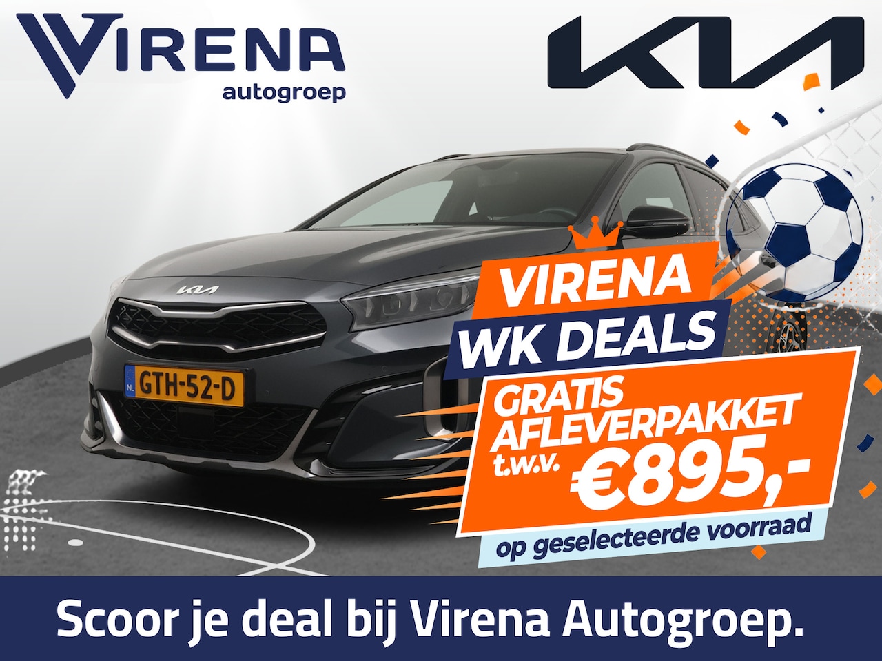 Kia XCeed - 1.5 T-GDi GT-Line - Schuif-/kanteldak - Stoel-/stuurverwarming - Navigatie - Apple CarPlay - AutoWereld.nl