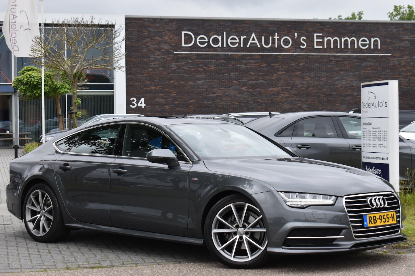 Audi A7 Sportback - 1.8 TFSI S line PANO LEDER LMV 80000KM! - AutoWereld.nl