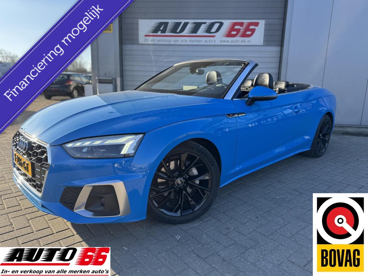 Audi A5 Cabriolet - 40 TFSI quattro S edition 204 PK Automaat, Stoel, NEK, VIRTUAL - AutoWereld.nl