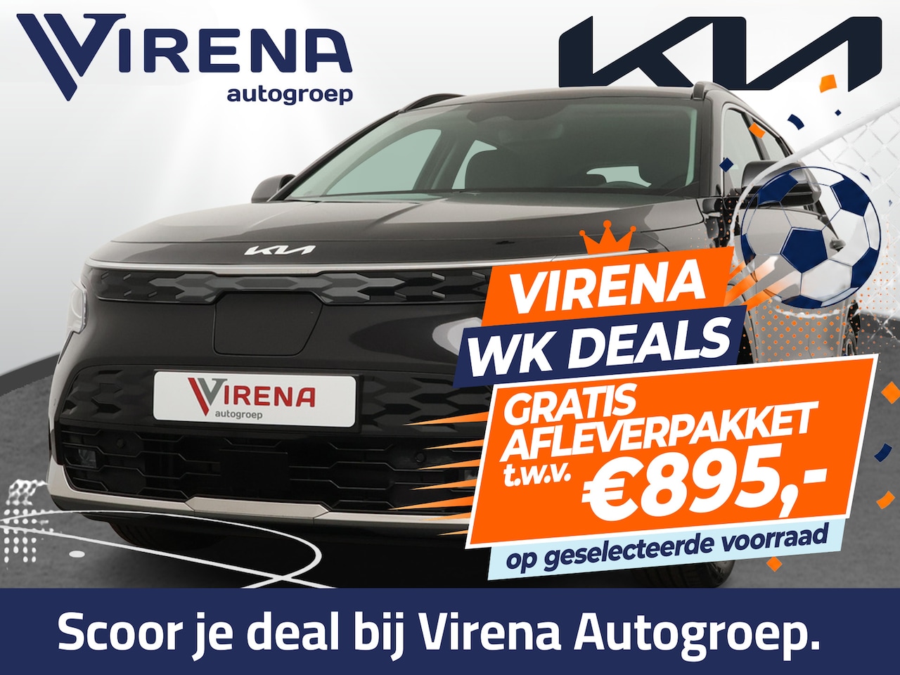 Kia Niro EV - DynamicLine 64.8 kWh - Navigatie - Apple Carplay/Android Auto - Parkeersensoren voor en ac - AutoWereld.nl