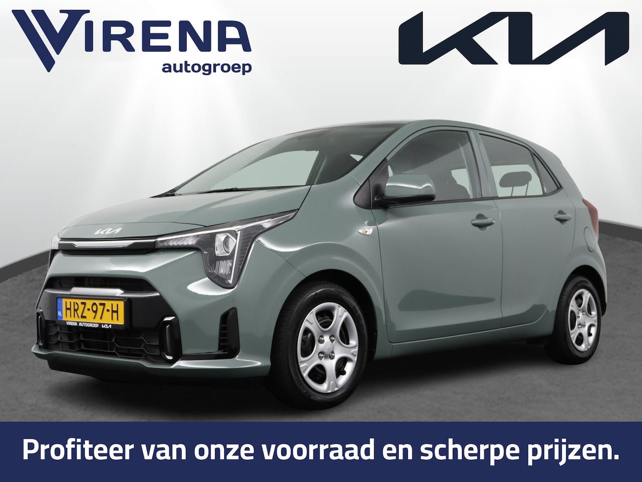 Kia Picanto - 1.0 DPI DynamicLine - Achteruitrij camera - Cruise Controle - Navigatie - Fabrieksgarantie - AutoWereld.nl