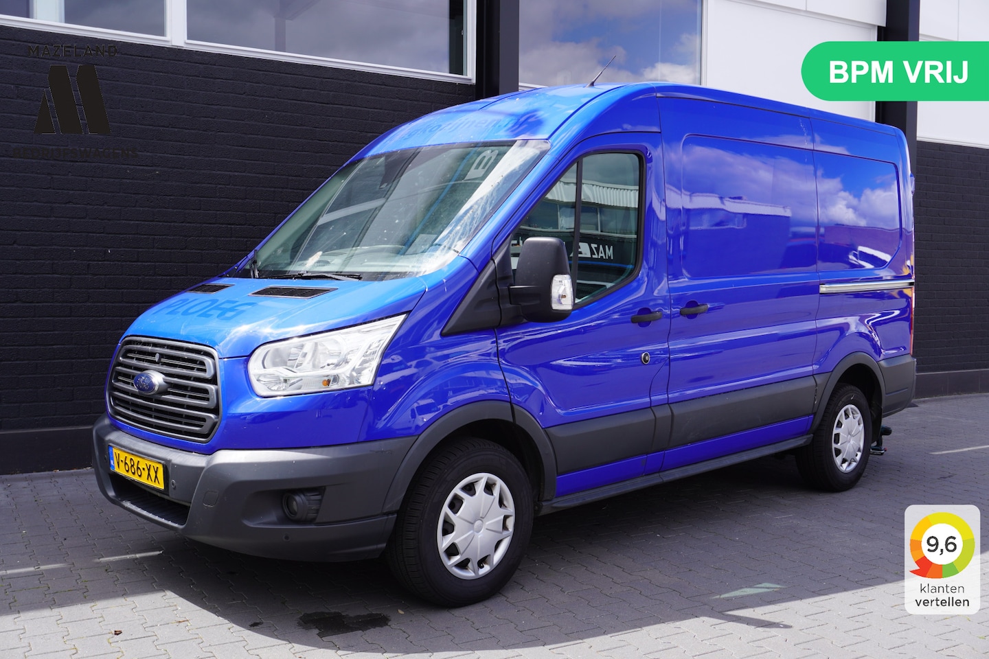 Ford Transit - 2.0 TDCI L2H2 130PK EURO 6 - Airco - Navi - Cruise - Camera - €13.900,- Excl. - AutoWereld.nl