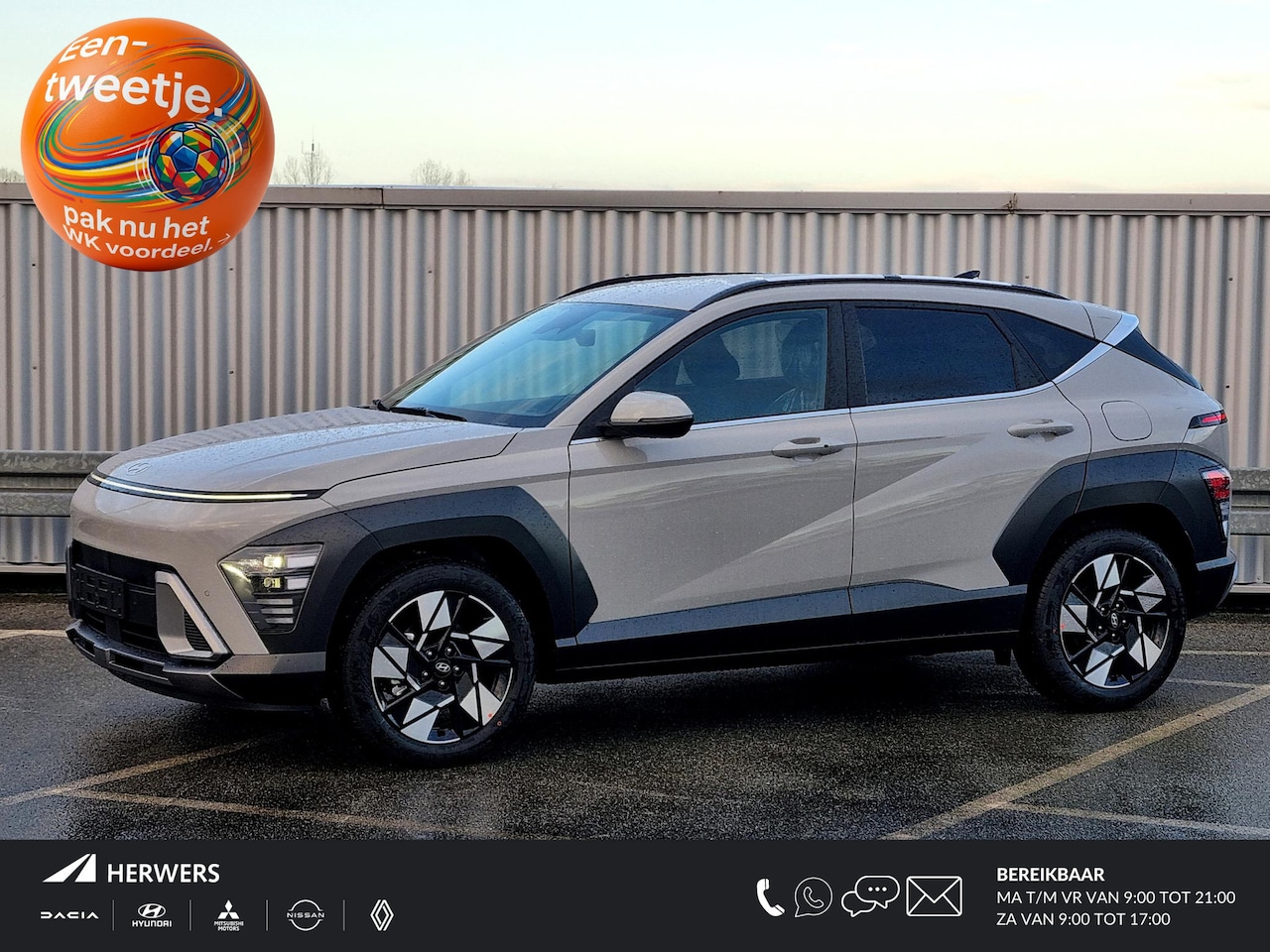 Hyundai Kona - 1.6 GDI HEV Comfort Plus / €4500,- voordeel / Elektrische Achterklep / Stoel Verwarming V+ - AutoWereld.nl