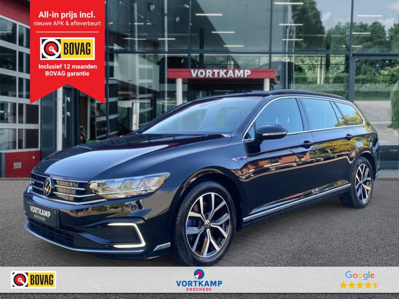 Volkswagen Passat Variant - 1.4 TSI GTE 94,4 % SOH TREKHAAK/ACC/STOELVER/CAMERA/NAVI/E-KLEP - AutoWereld.nl