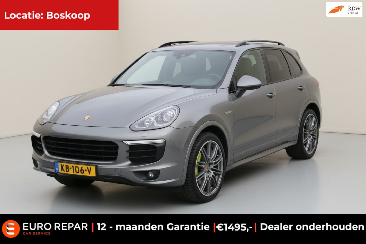 Porsche Cayenne - 3.0 S E-Hybrid DEALER OND. PANO. NL-AUTO NAP! - AutoWereld.nl