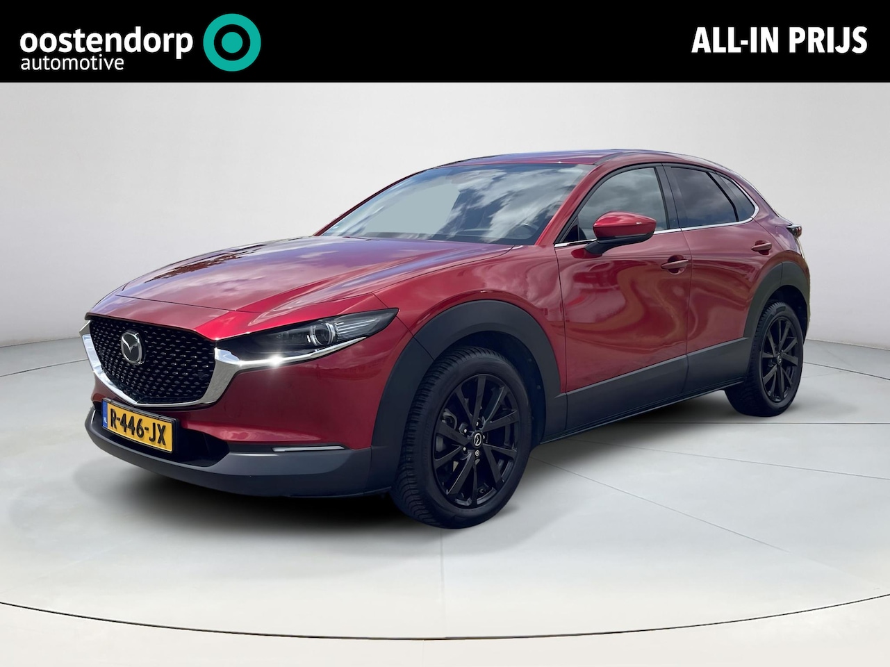 Mazda CX-30 - 2.0 e-SkyActiv-G M Hybrid Comfort Automaat Leder trekhaak stoelverwarming stuurverwarming - AutoWereld.nl