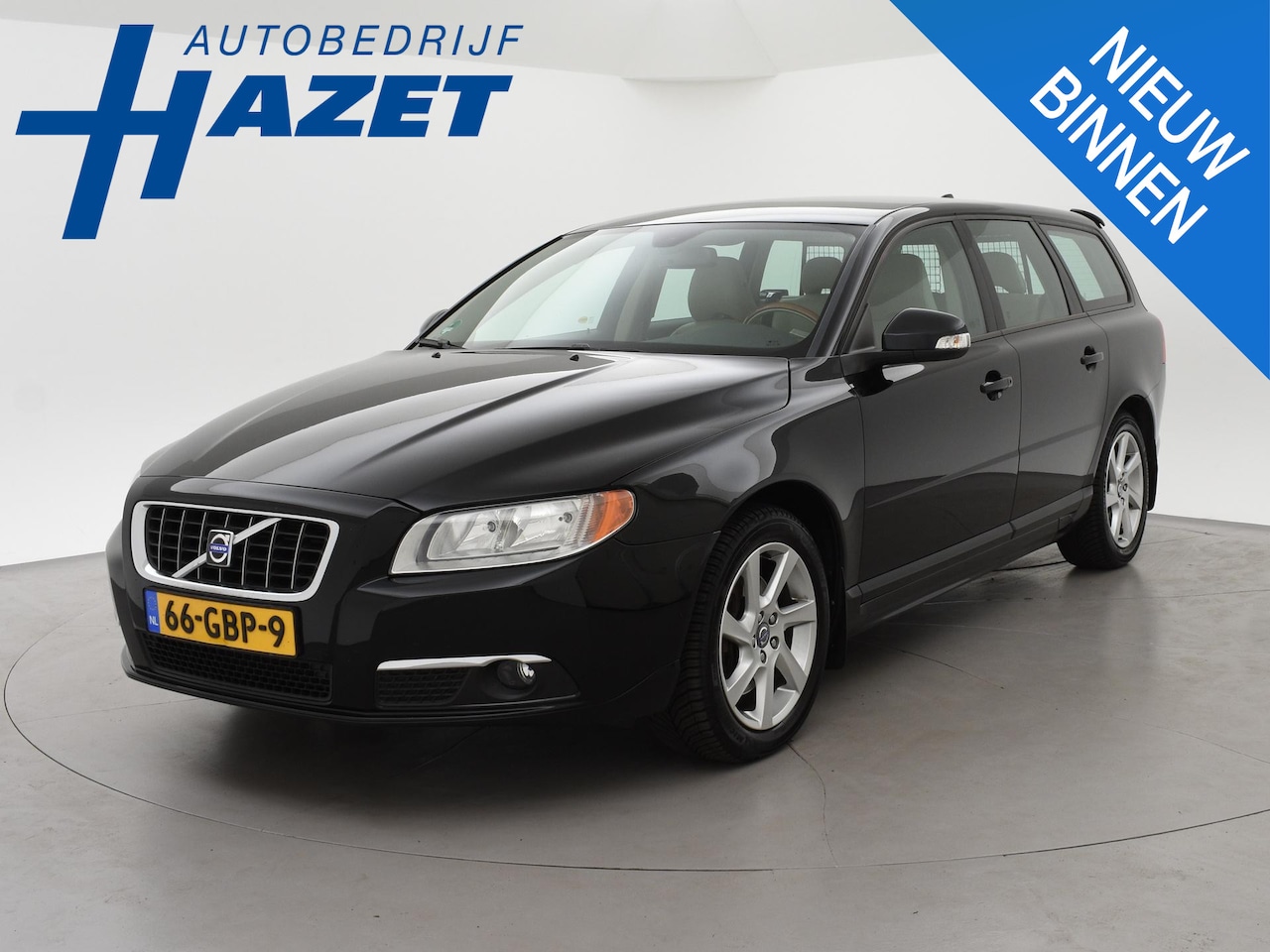 Volvo V70 - 2.5T 200 PK AUT. LPG-G3 + AFN. TREKHAAK | LEDER | STOELVERW. | ELEKT. KLEP | ORIG. NL - AutoWereld.nl