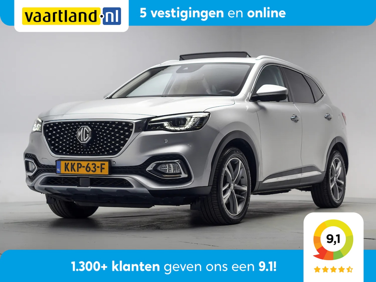 MG EHS - 1.5 TGDI PHEV Luxury [ Panorama Leder LED ] - AutoWereld.nl
