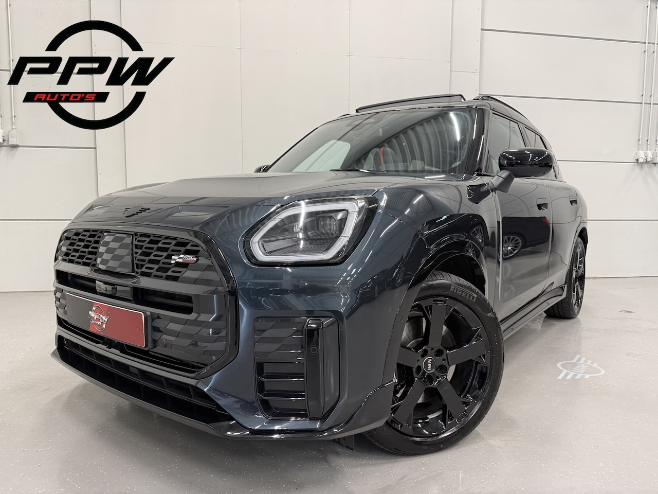 MINI Countryman - 1.5 C JCW XL LEGEND-GREY/PANO/JCW-LEER+MASSAGE/H&K/HEAD-UP/ADAPTIVE-ONDERSTEL/360CAMERA/AC - AutoWereld.nl
