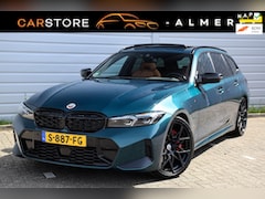 BMW 3-serie Touring - 330e*M-Pakket*Dak*Trekhaak*112Dkm*Keyless*2023*Boston Green*INDIVIDUAL