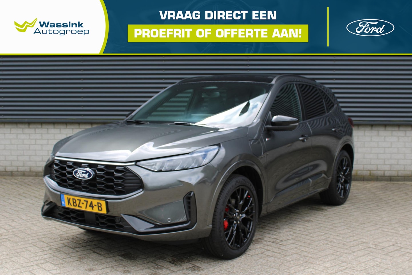 Ford Kuga - 2.5 PHEV Sound Edition | Adaptieve Cruise Control | Camera 360 graden | Panoramadak | Trek - AutoWereld.nl
