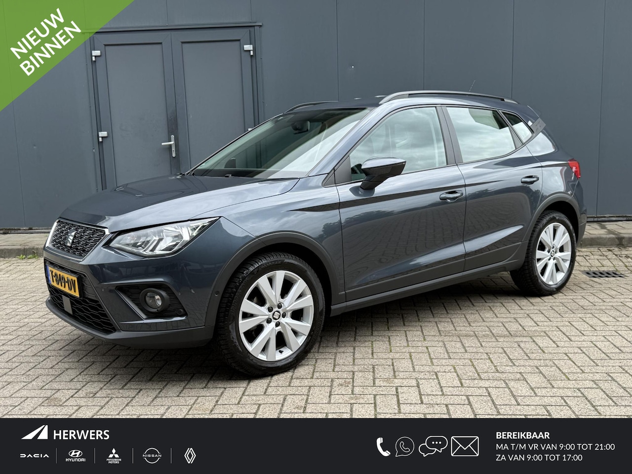 SEAT Arona - 1.0 TSI Reference / Trekhaak / Navigatie / Camera / Cruise Control / Stoelverwarming / Blu - AutoWereld.nl