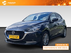 Mazda 2 - 2 1.5 Skyactiv-G Luxury | Head-Up Display | Stoel -en Stuurverwarming | PDC | Camera | Nav