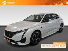 Peugeot 308 - 1.2 TURBO 130PK EAT8 GT LINE NAVI LED CAMERA MASSAGE WINTERPACK DODE HOEK DETECTIE