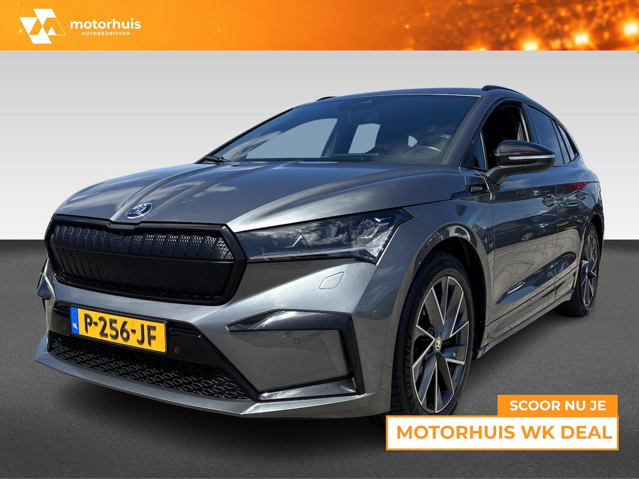 Skoda Enyaq iV - Skoda 60 Sportline SUV | Automaat | Trekhaakvoorbereiding | Achteruitrijcamera en parkeers - AutoWereld.nl