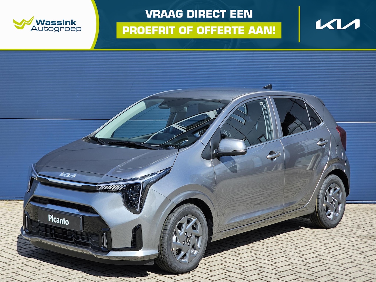 Kia Picanto - 1.0 GDi DynamicLine | CARPLAY | NAVI | CAMERA | AIRCO - AutoWereld.nl