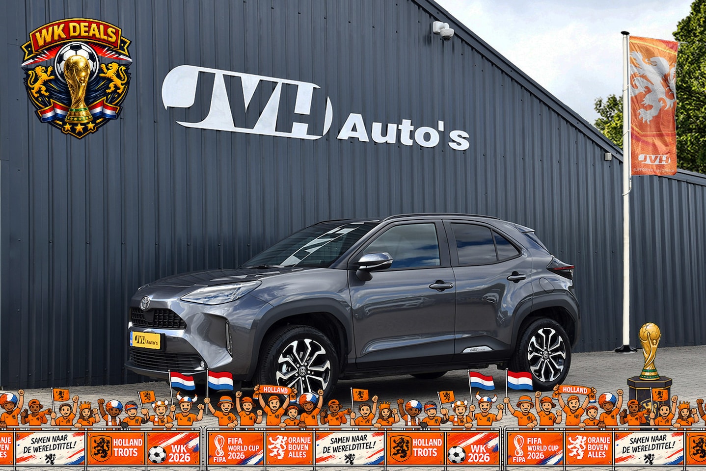 Toyota Yaris Cross - 1.5 Hybrid Dynamic 05-2024 | BTW | Adapt.CC | Keyless | AppleCarPlay | Cam - AutoWereld.nl
