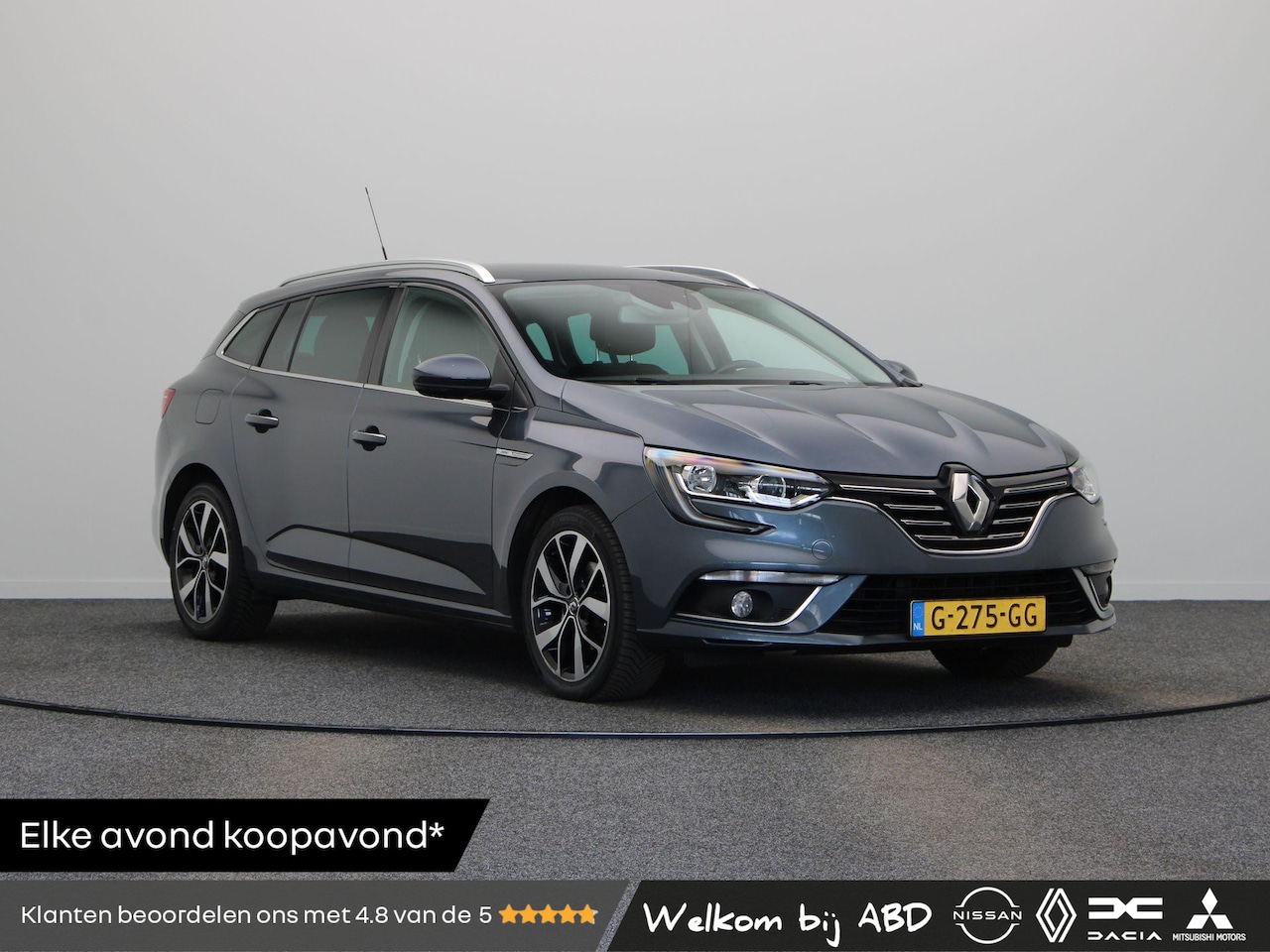Renault Mégane Estate - 140pk TCe Bose | Trekhaak | 1700kg geremd | Bose premium audio | Apple Carplay & Android A - AutoWereld.nl