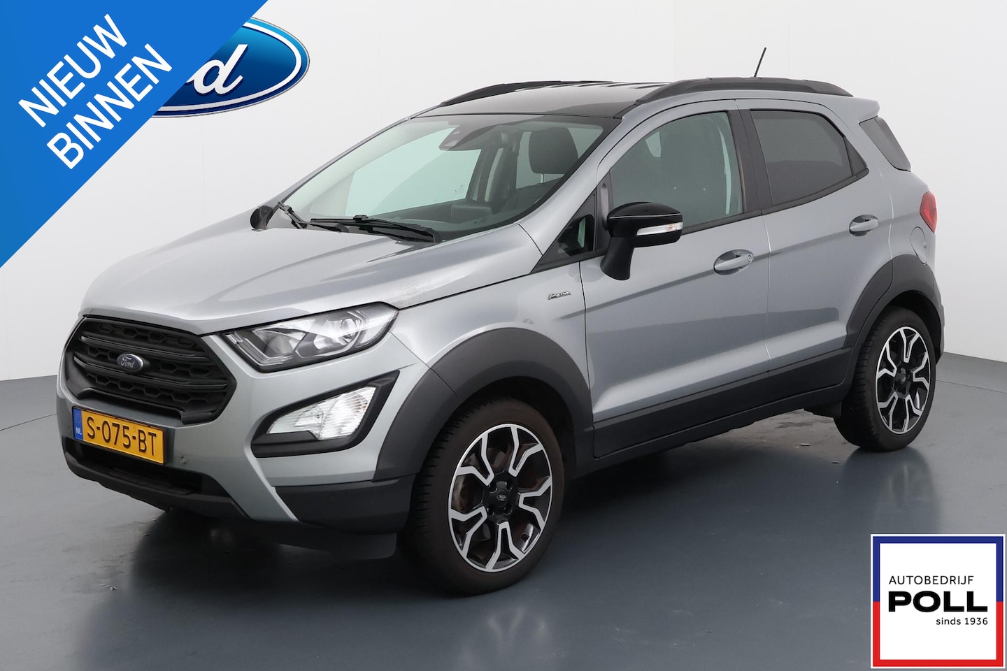 Ford EcoSport - 125pk Active-X Leer Navi Camera Trekhaak Dodehoek Winter pack B&O Dealeronderhouden - AutoWereld.nl