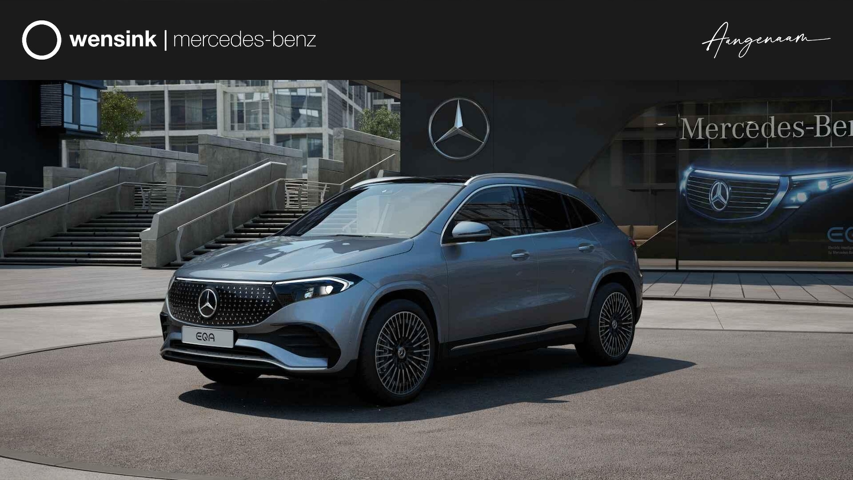 Mercedes-Benz EQA - 250+ Business Solution AMG 71 kWh | Panoramaschuifdak | Dodehoekassistent | Head-up | Burm - AutoWereld.nl