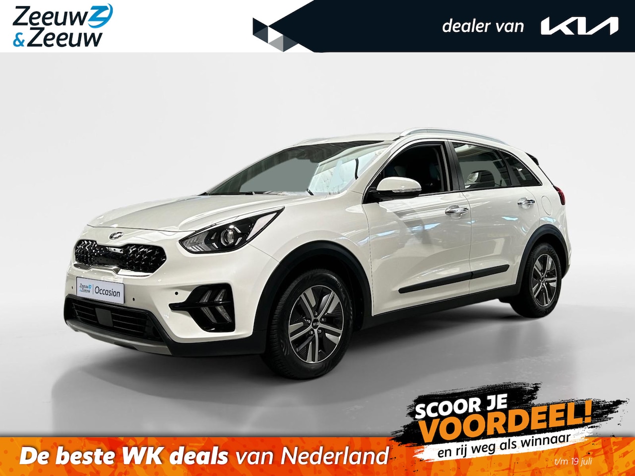 Kia Niro - 1.6 GDi Hybrid DynamicLine | Trekhaak Vaste kogel + 13- Polige Stekker | Apple carplay / A - AutoWereld.nl