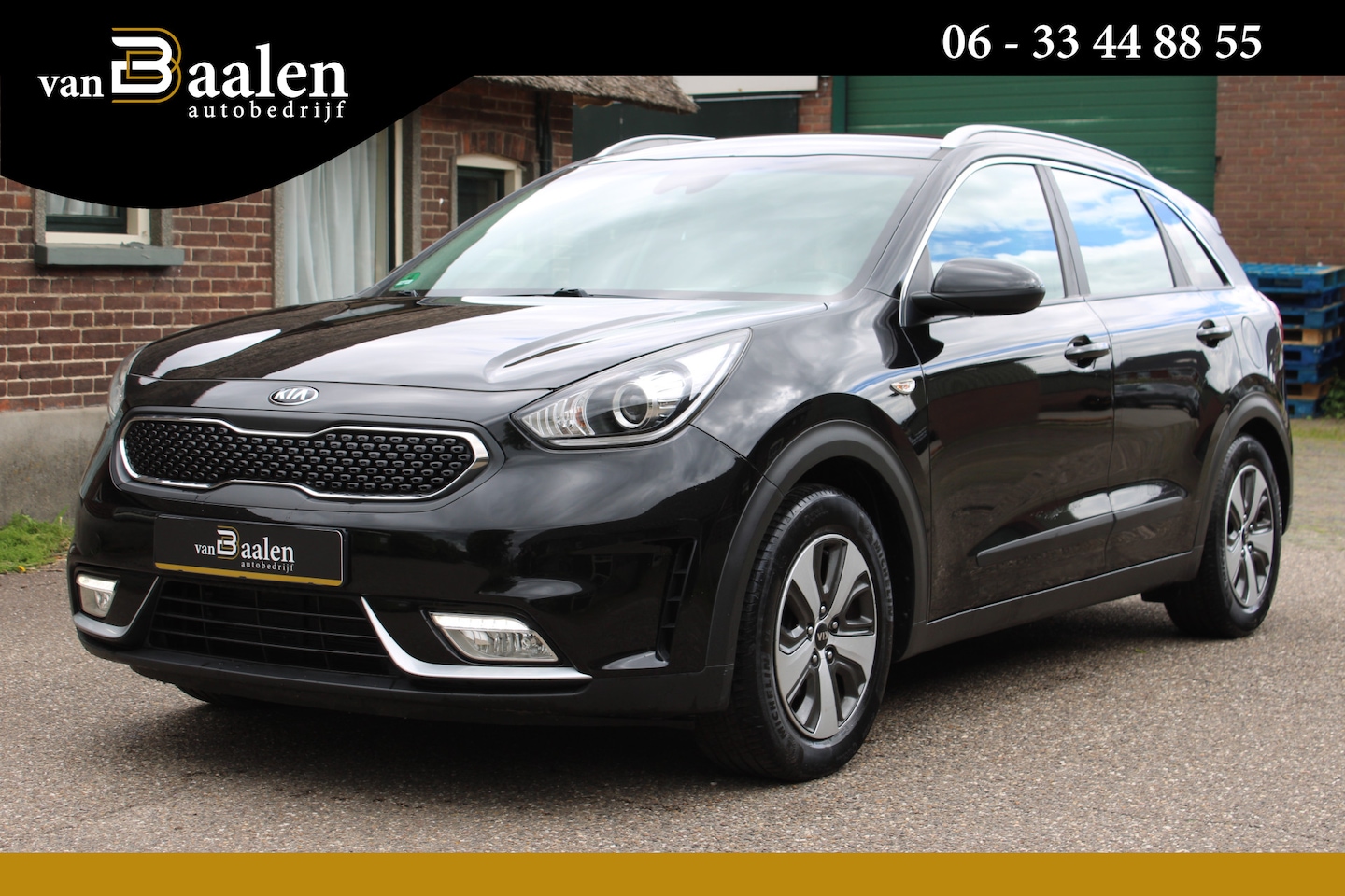 Kia Niro - 1.6 GDi Hybrid ComfortLine AIRCO ECC CRUISE WINTERSET!! 186000KM!!! - AutoWereld.nl