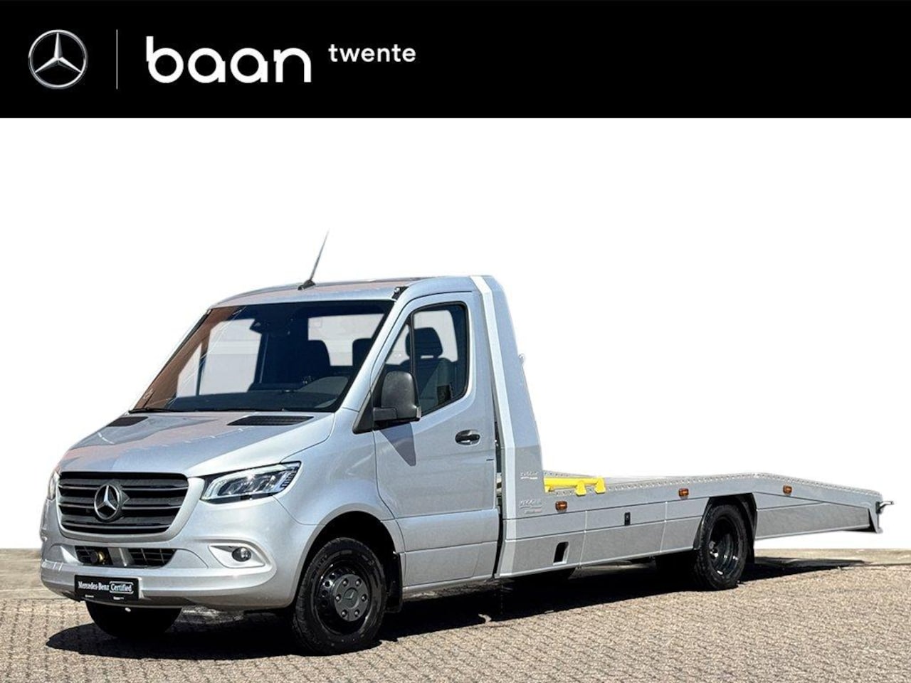 Mercedes-Benz Sprinter - 519 3.0 V6 Oprijwagen | Luchtvering | LED | DISTRONIC | Trekhaak | - AutoWereld.nl