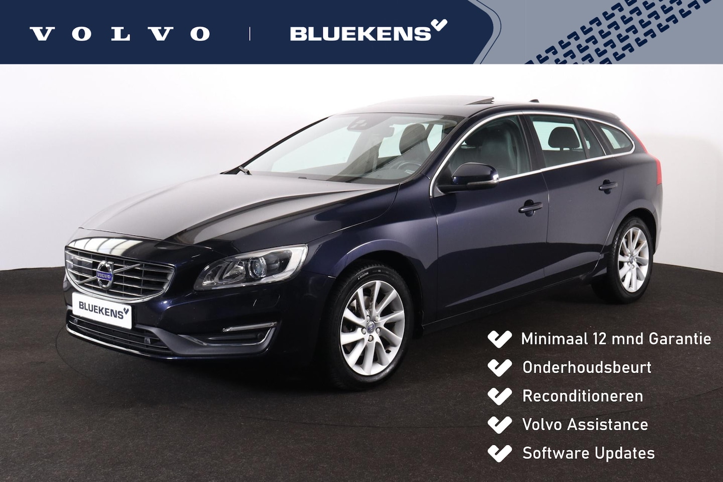 Volvo V60 - T4 NordicPlus - Adaptive Cruise Control - Schuif-/kanteldak - Leder - Verwarmbare voorstoe - AutoWereld.nl