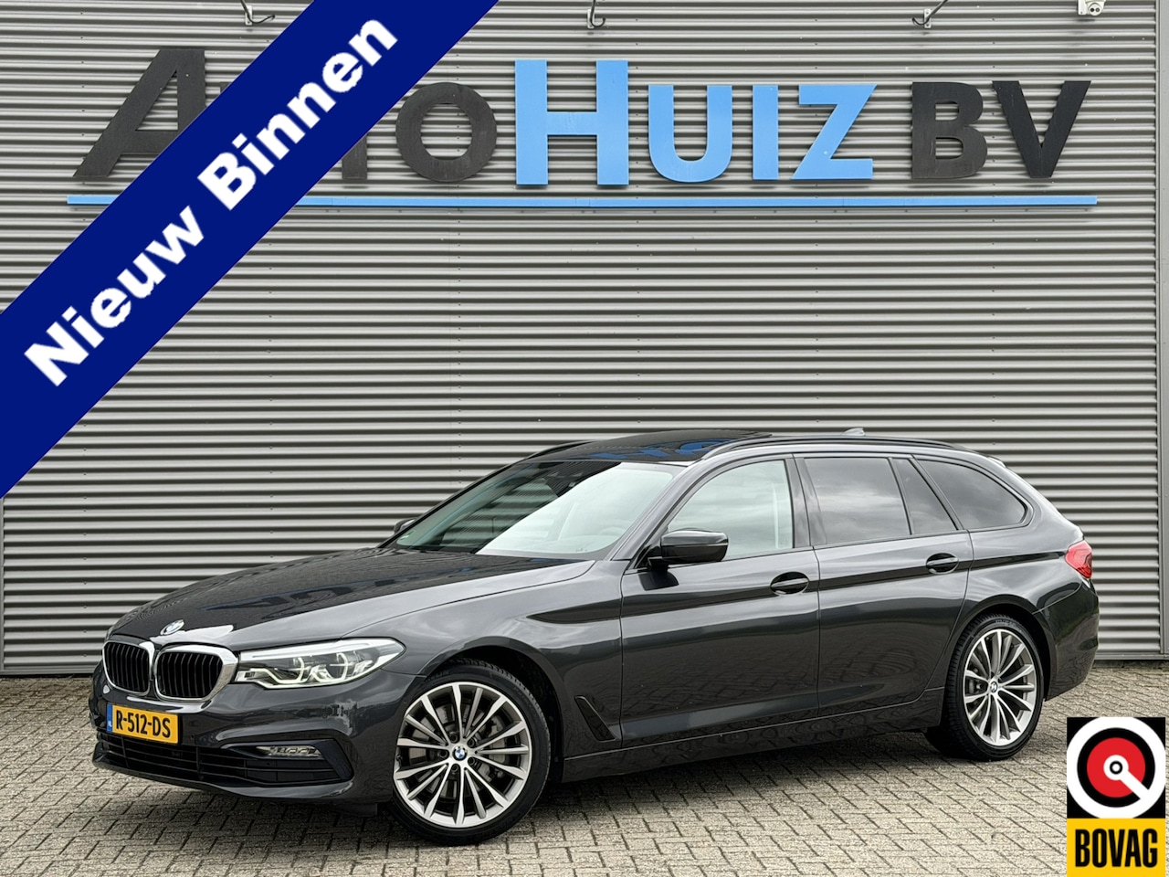 BMW 5-serie Touring - 530i Executive Sport Line Head-Up Display Panoramadak LED DAB Achteruitrijcamera 19 Inch L - AutoWereld.nl