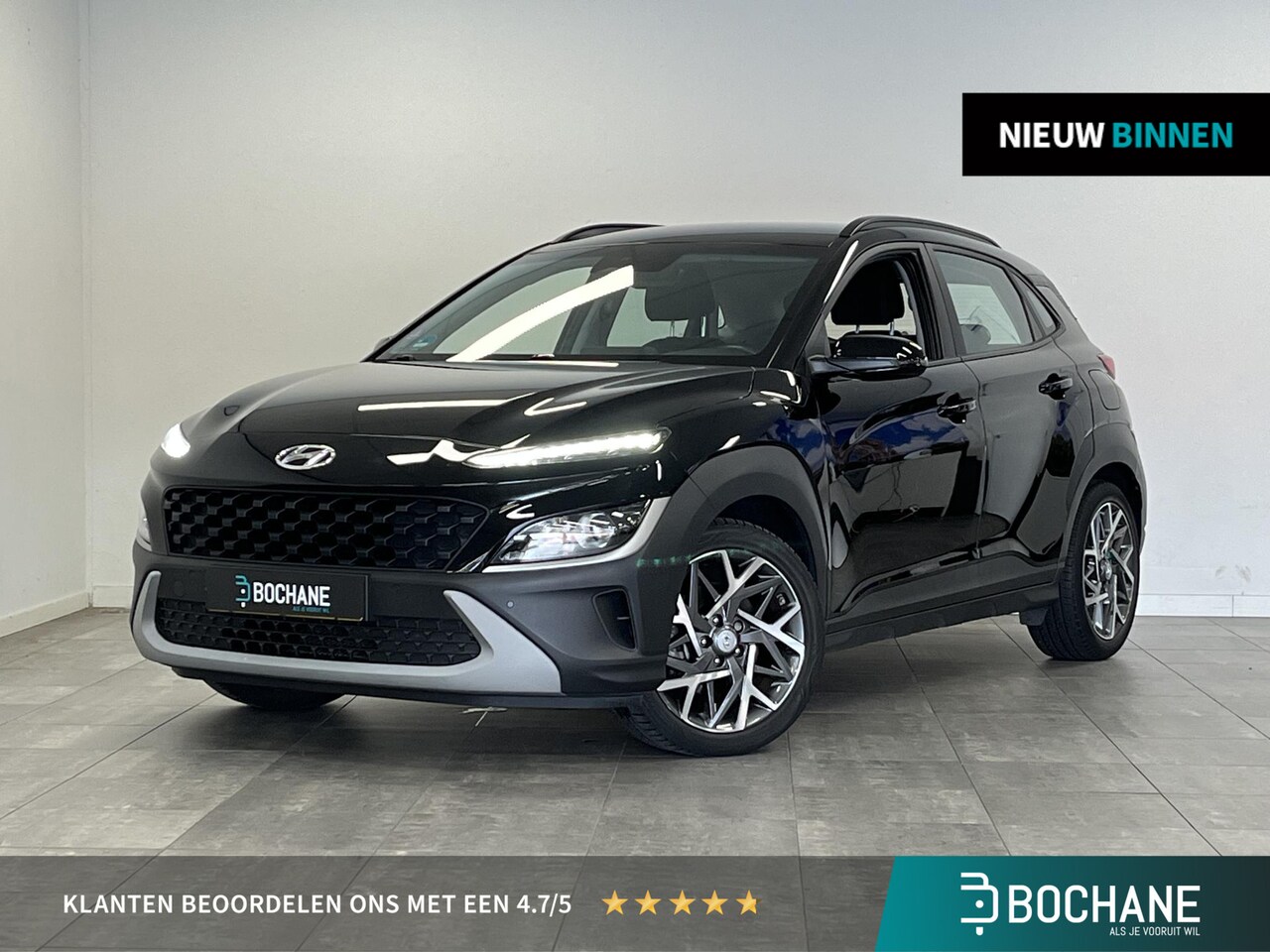 Hyundai Kona - 1.6 GDI HEV Fashion | Stoel/stuur verwarming | Parkeersensoren V+A | Krell Audio - AutoWereld.nl