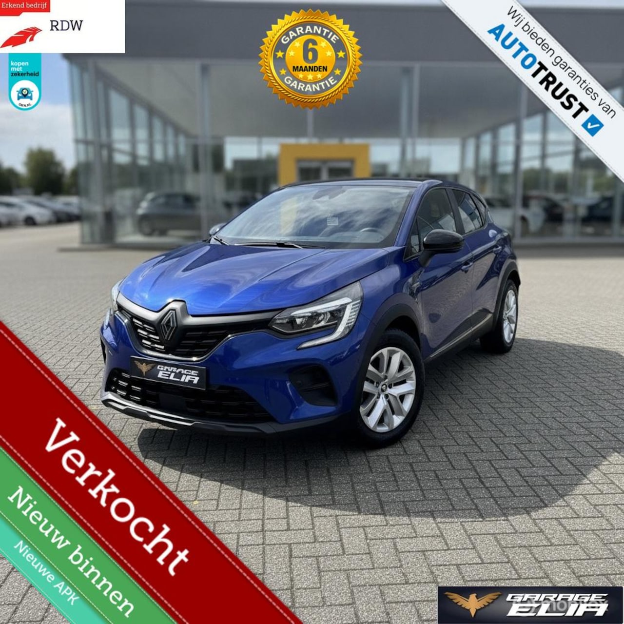 Renault Captur - 1.6 E-Tech Hybrid 145 Intens - AutoWereld.nl
