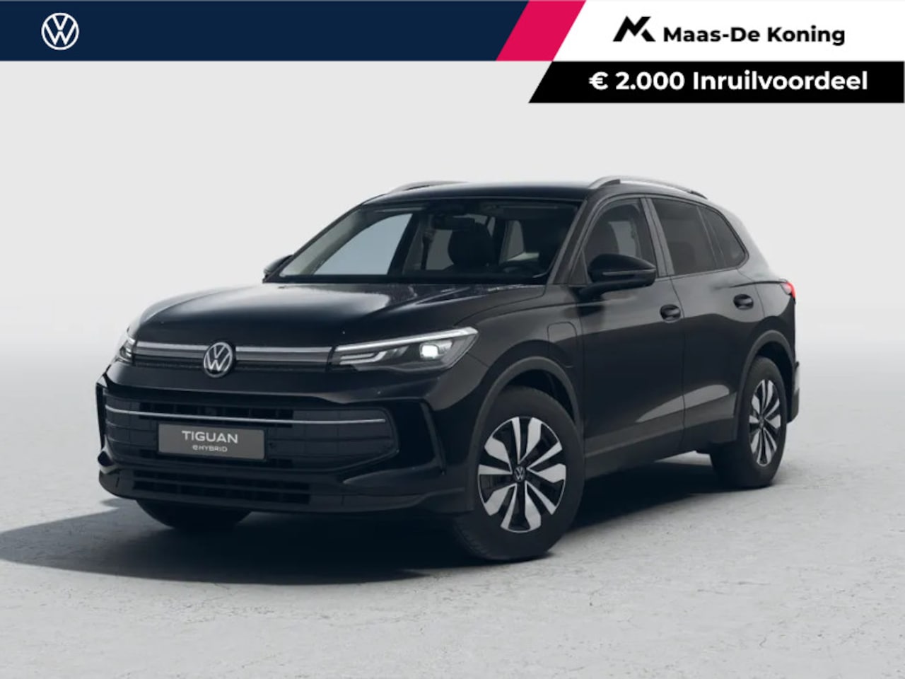 Volkswagen Tiguan - Limited Edition 1.5 eHybrid 204 PK 6 versn. DSG · Design Pakket Dark · Trekhaak inklapbaar - AutoWereld.nl