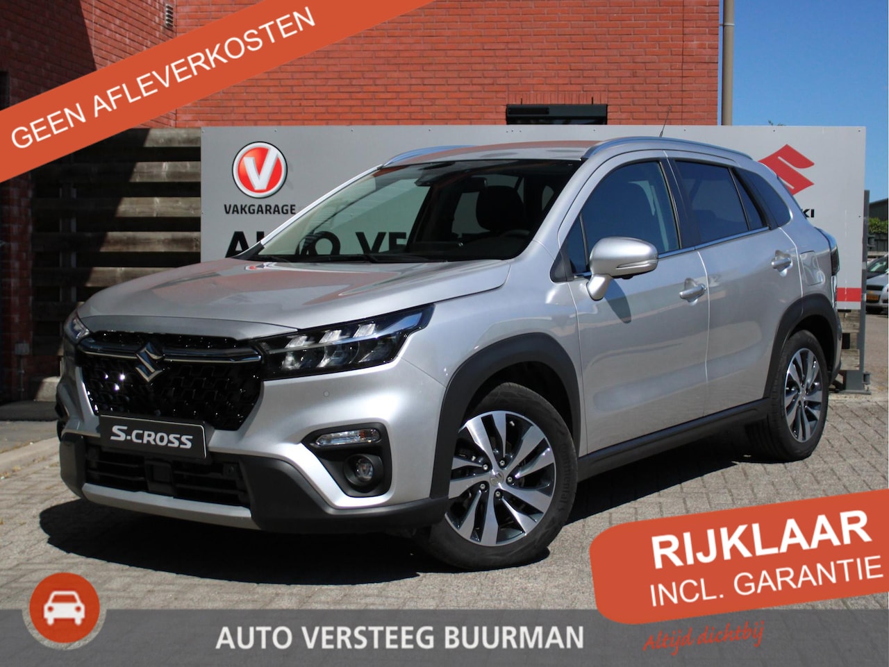 Suzuki S-Cross - 1.5 Hybrid AllGrip Style Automaat Rondomzicht Camera, Leder/Stof Bekleding, Adaptieve Crui - AutoWereld.nl