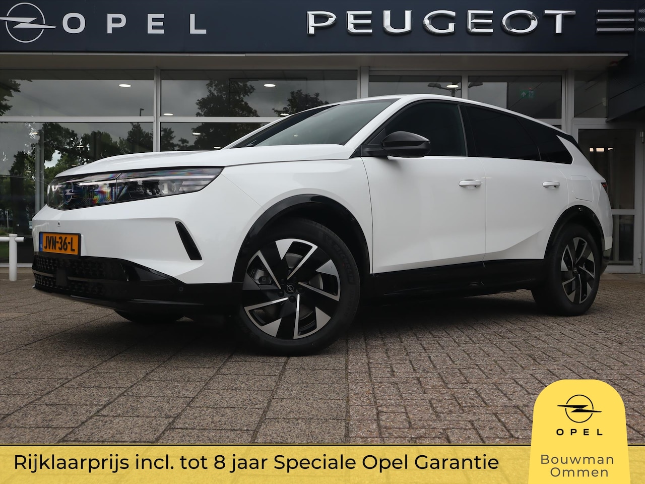 Opel Grandland Electric - EV GS 73kWh 213PK Automaat, Rijklaarprijs, Adaptieve cruise control Head Up display Warmte - AutoWereld.nl