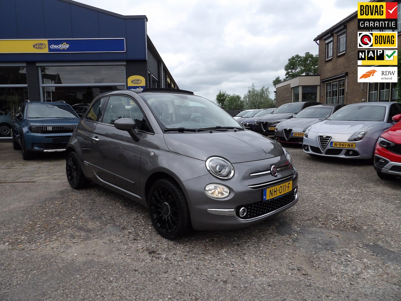 Fiat 500 C - 0.9 TwinAir Turbo Lounge / Navigatie / Rijklaarprijs - AutoWereld.nl