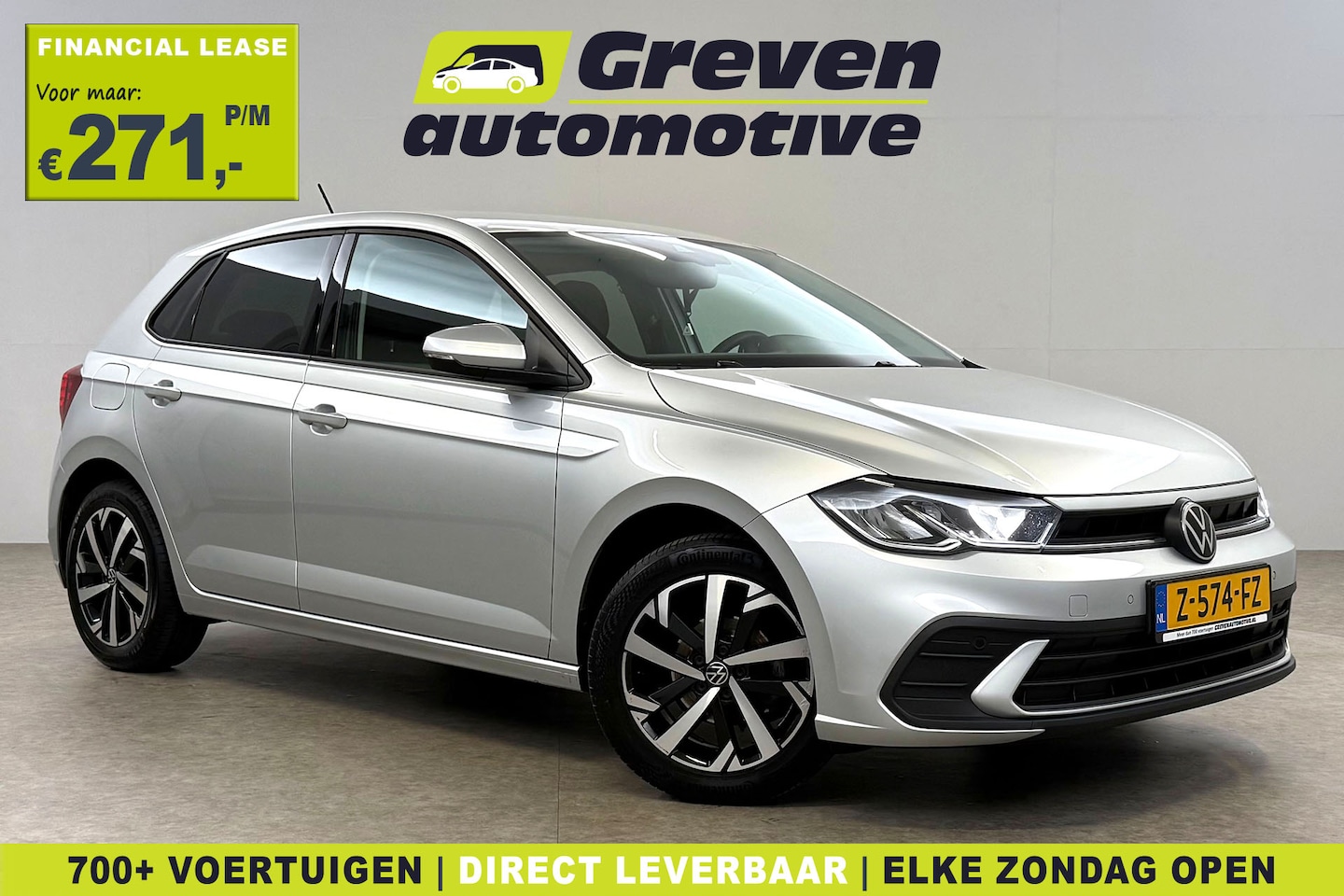 Volkswagen Polo - 1.0 TSI Life | Virtual | Cruise | Carplay | LED | Parkeersensoren - AutoWereld.nl