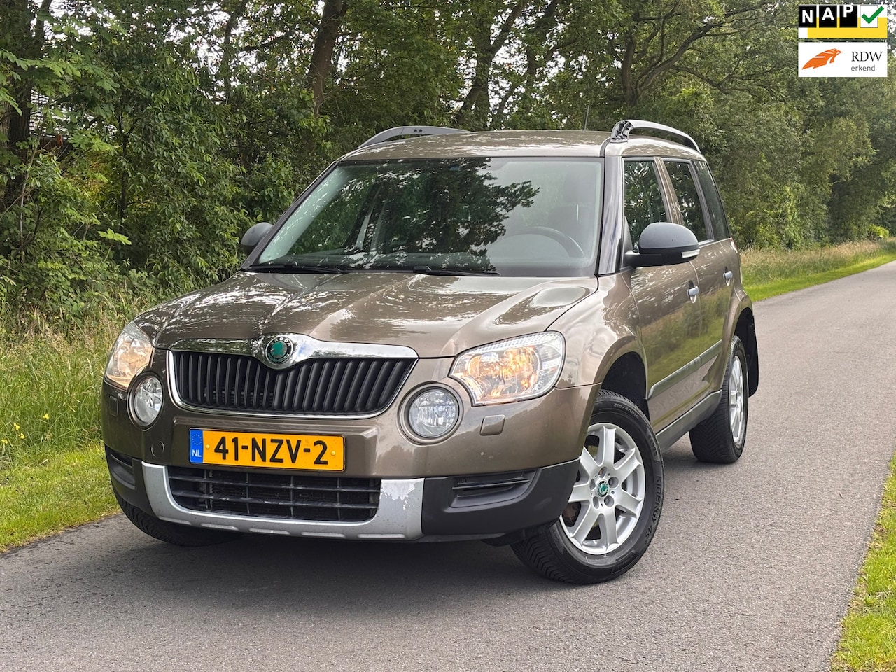 Skoda Yeti - 1.8 TSI Comfort 4x4 | Cruise control + Airco Nu € 5.950,- !!! - AutoWereld.nl