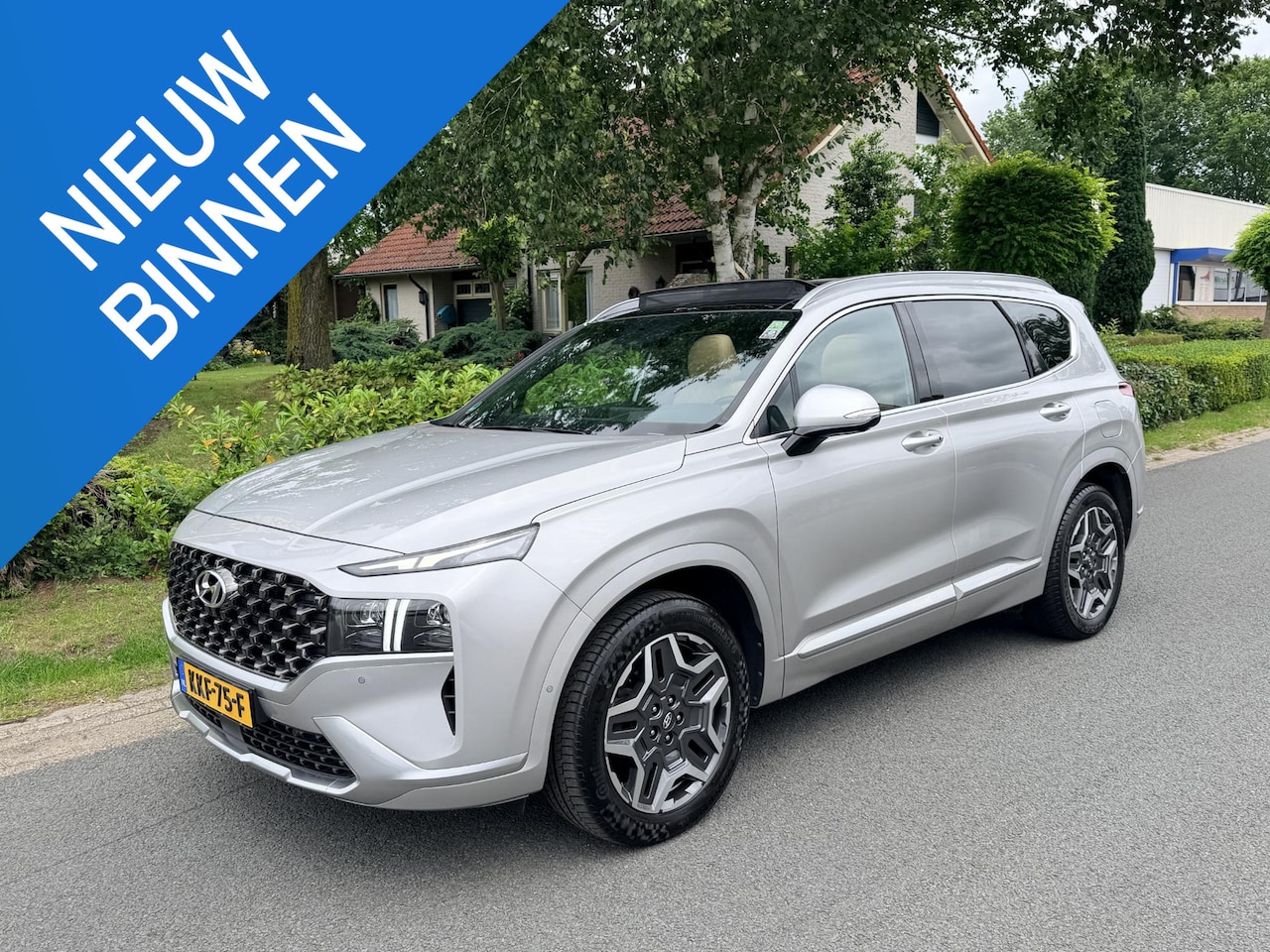 Hyundai Santa Fe - 1.6 T-GDI PHEV 265PK PremiumPlus•Pano•Leder•HeadUp - AutoWereld.nl