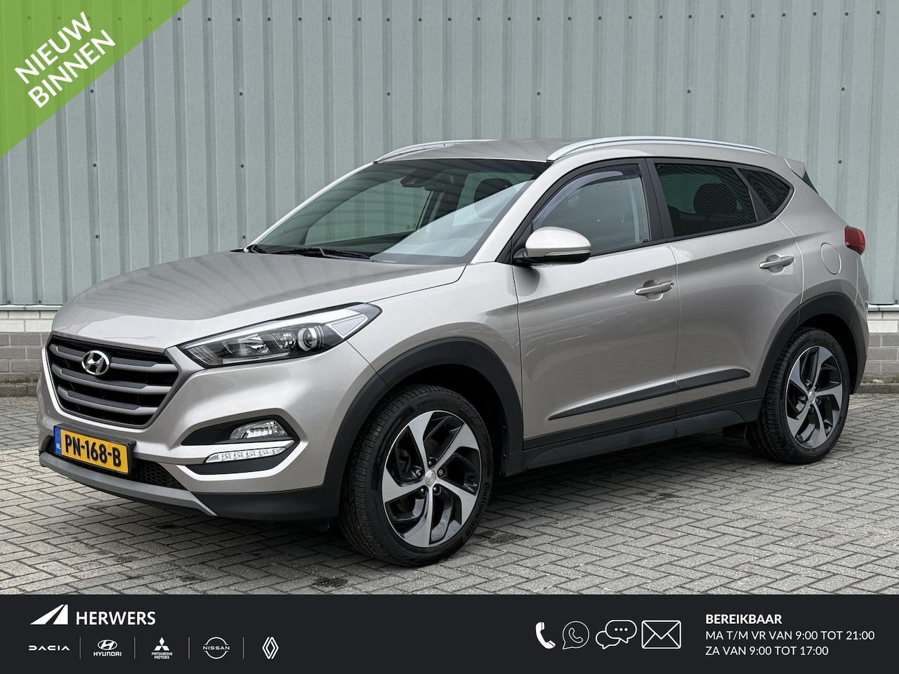 Hyundai Tucson - 1.6 GDi Anniversary Edition / Trekhaak / 19" Lichtmetalen velgen / Stoelverwarming / Achte - AutoWereld.nl