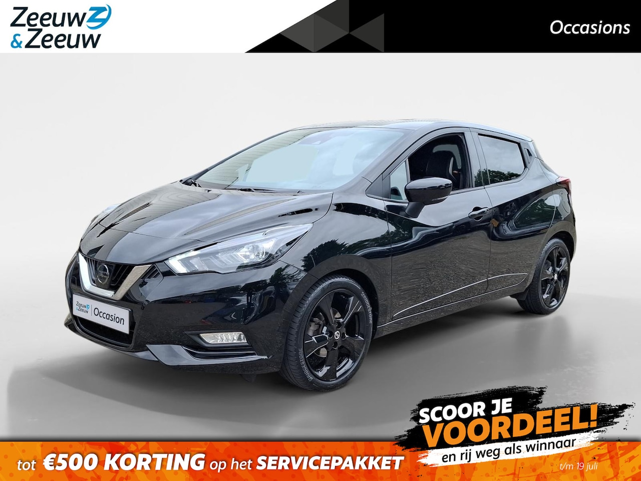 Nissan Micra - 1.0 IG-T N-Sport | Achteruitrijcamera | Climate | Navigatie | Telefoon | Zwarte velgen | B - AutoWereld.nl