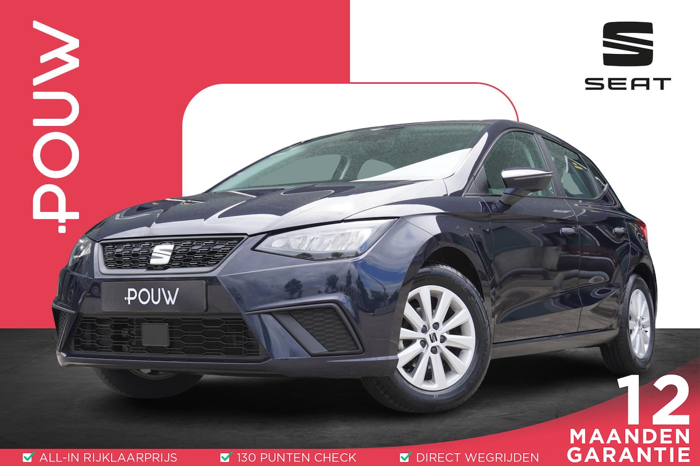 SEAT Ibiza - 1.0 EcoTSI 95pk Style | Climatronic | FullLink | PDC Achter - AutoWereld.nl