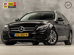 Mercedes-Benz C-klasse - 350 e AMG Deluxe Sport 279Pk Automaat (NAVIGATIE, LUCHTVERING, MEMORY SEATS, CAMERA, TREKH