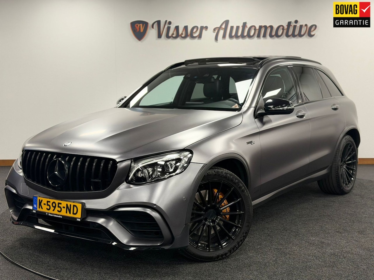 Mercedes-Benz GLC-klasse - 250 4MATIC Edition 1*AMG-Line*Pano*Camera*Stoelverwarming*Leder*Electr-Klep*Navi* - AutoWereld.nl