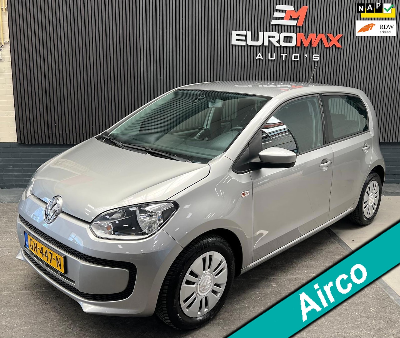 Volkswagen Up! - 1.0 move up! 1e Eigenaar - NAP - Airco - Koppeling verv - AutoWereld.nl